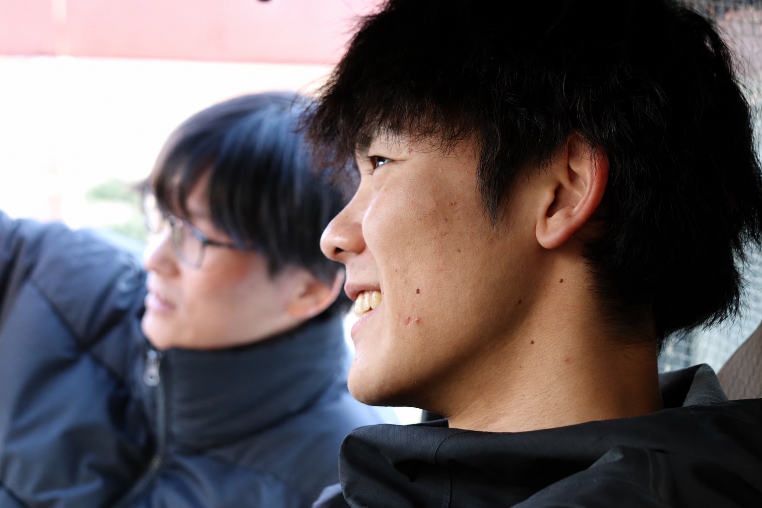 安全について語り合うスタッフ